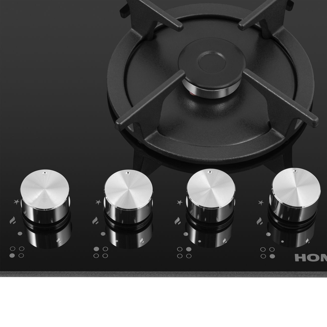 Встраиваемая газовая панель независимая HOMSAir HGG641BK