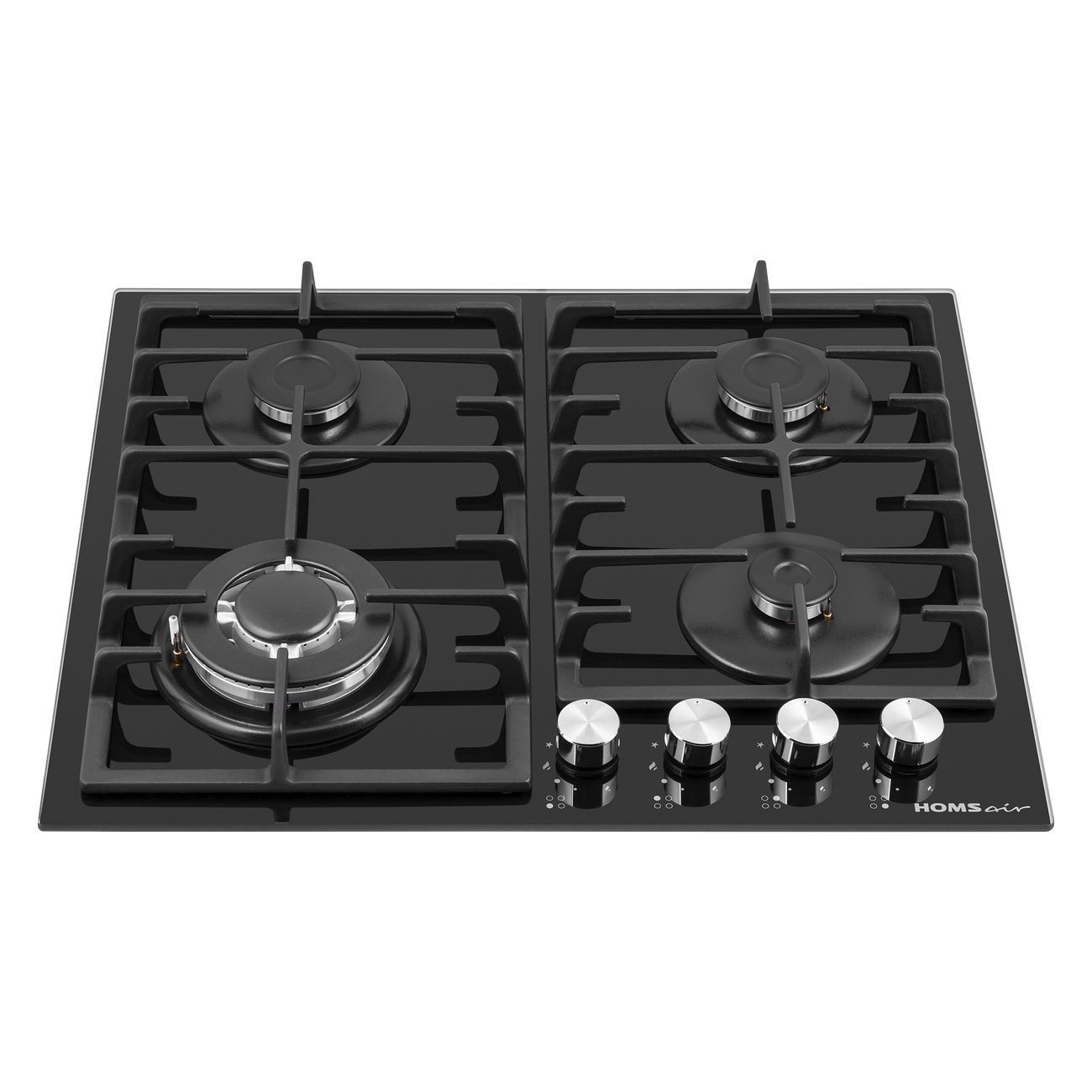 Встраиваемая газовая панель независимая HOMSAir HGG646BK