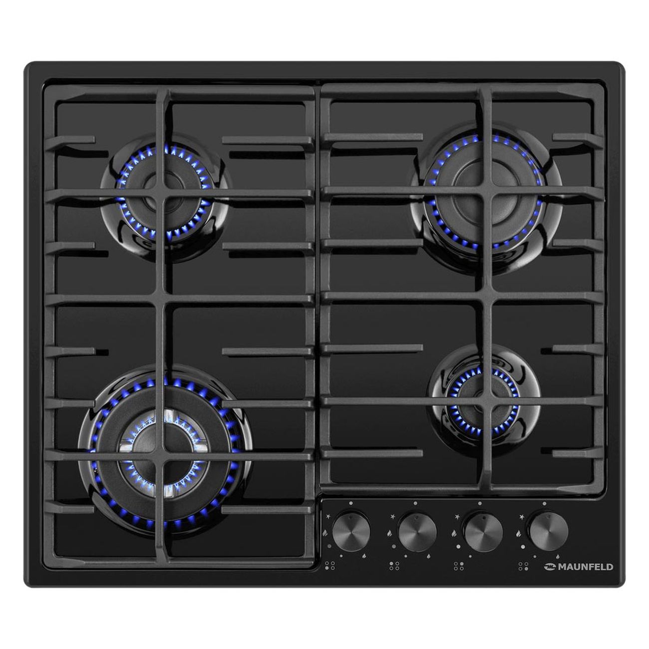 Встраиваемая газовая панель независимая Maunfeld EGHE.64.63CB2/G фото