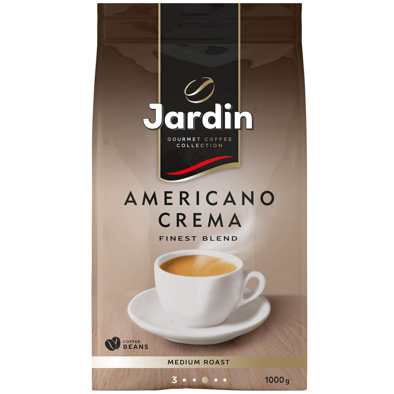 Кофе зерновой Jardin Americano Crema 1кг 265067