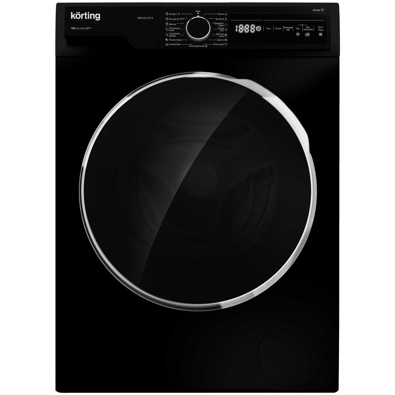 Стиральная машина узкая Korting KWM 42LS1267 N фото