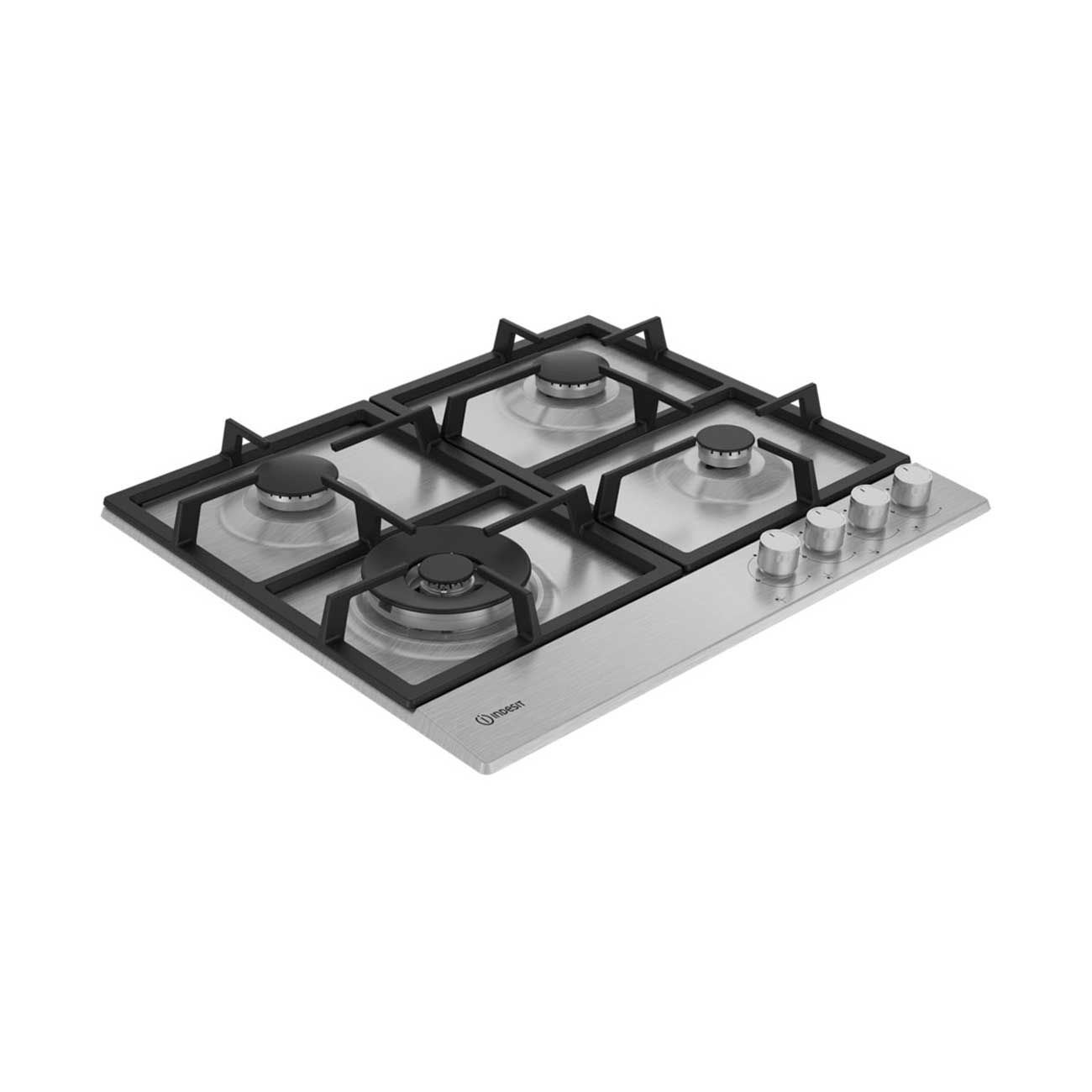 Встраиваемая газовая панель независимая Indesit THP 642 W/IX/I RU