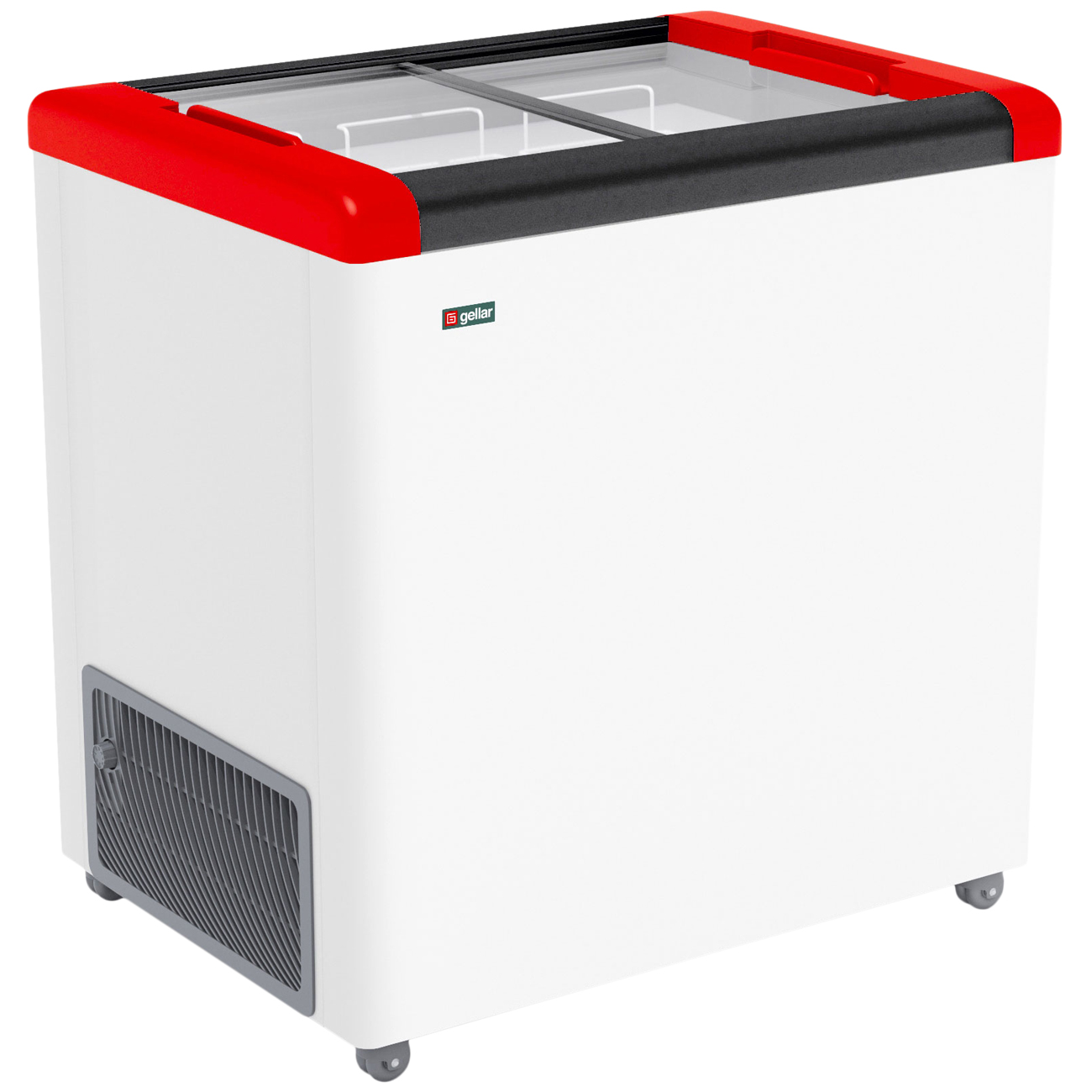 Морозильный ларь Gellar FG 250 C красный фото