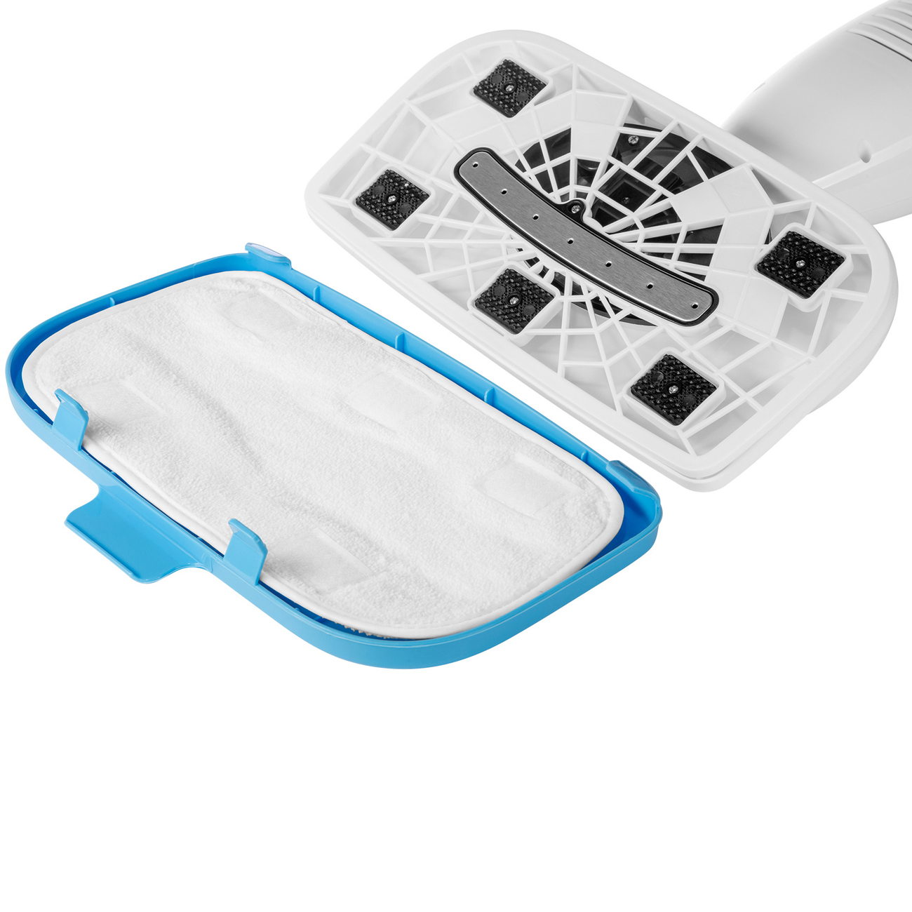 Паровой очиститель Starwind SSM5333 1300Вт белый/голубой