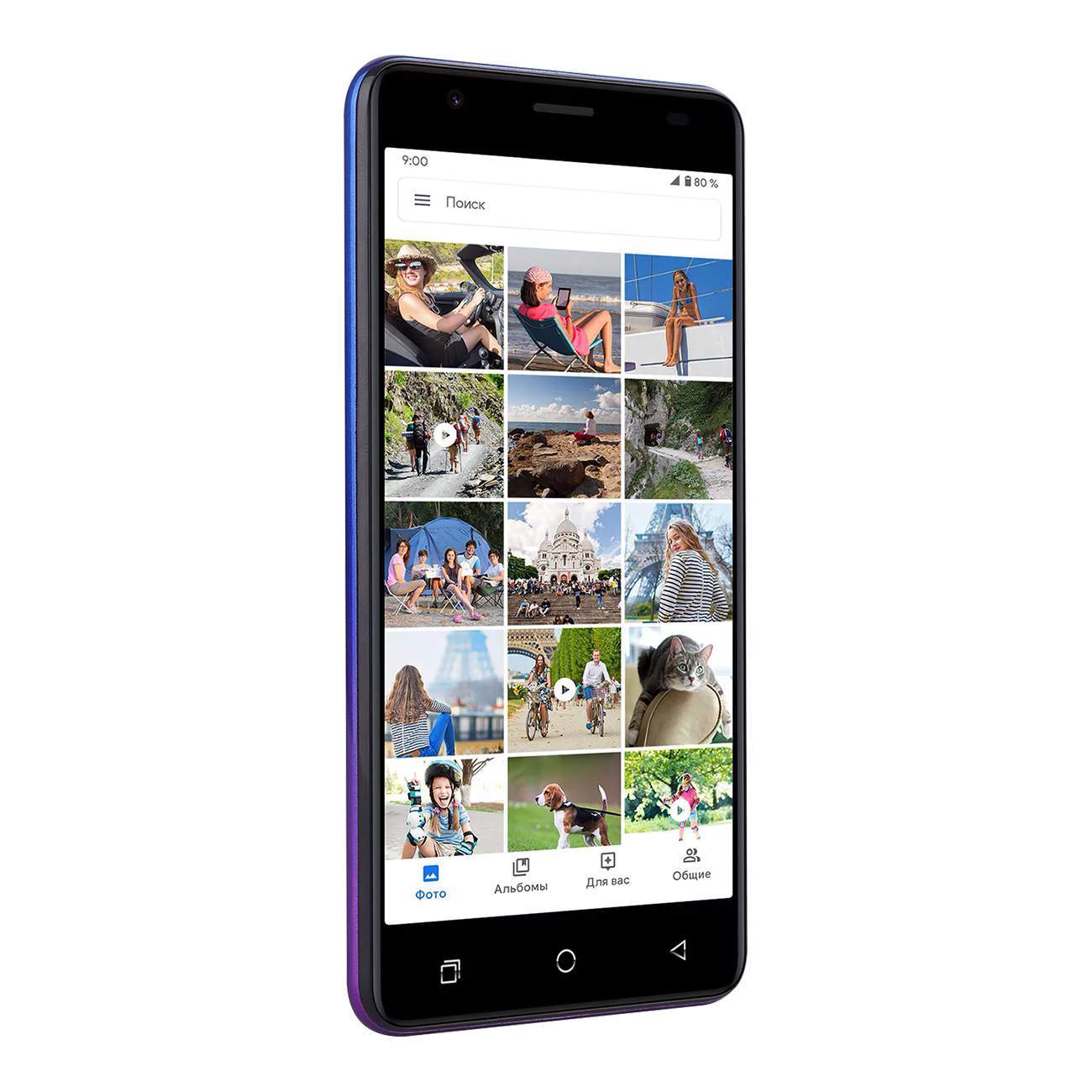 Смартфон BQ 5046L Choice LTE Ultra фиолетовый