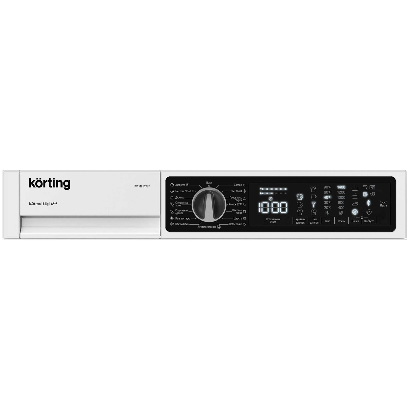 Встраиваемая стиральная машина Korting KWMI 14V87