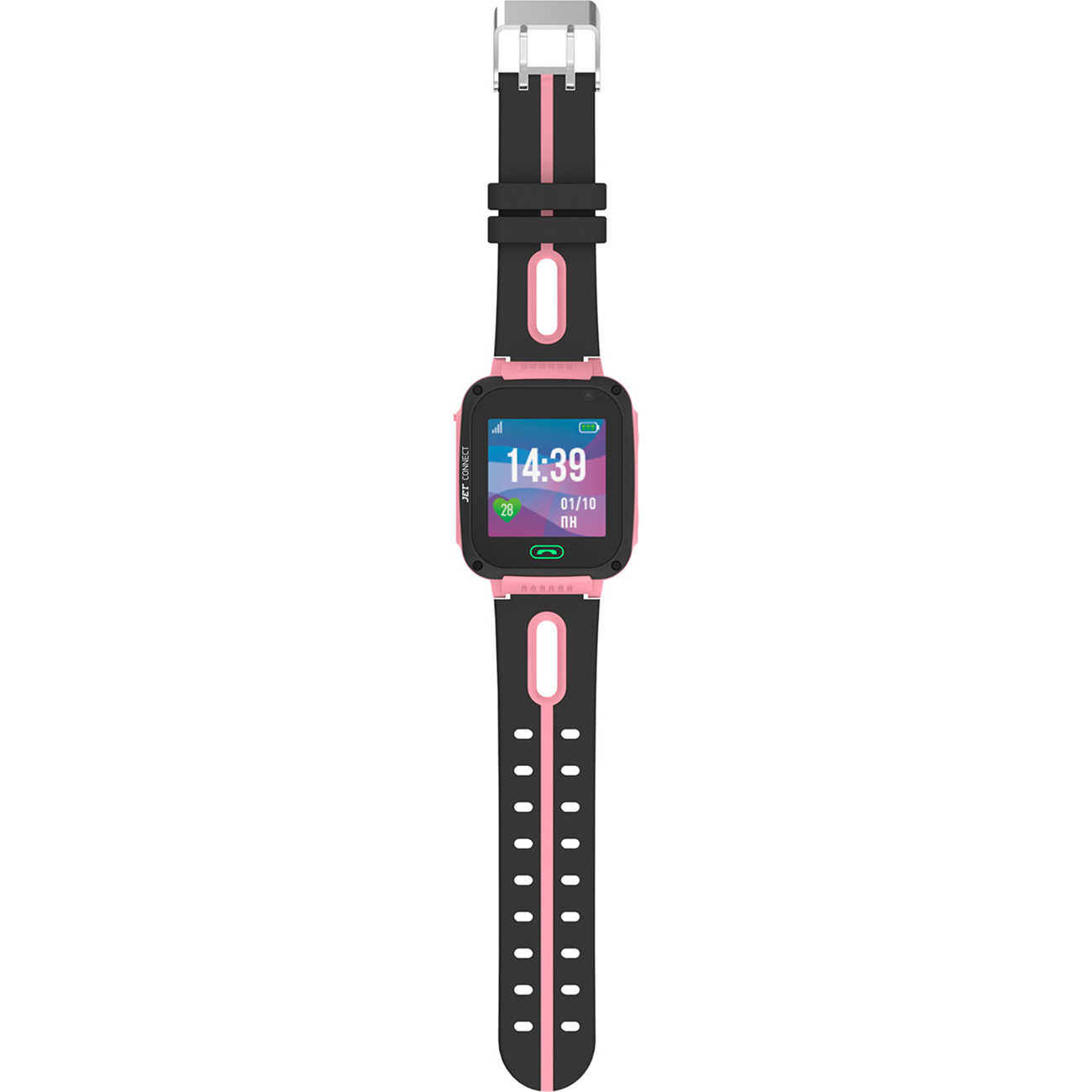 Часы с GPS трекером Jet KID CONNECT розовый