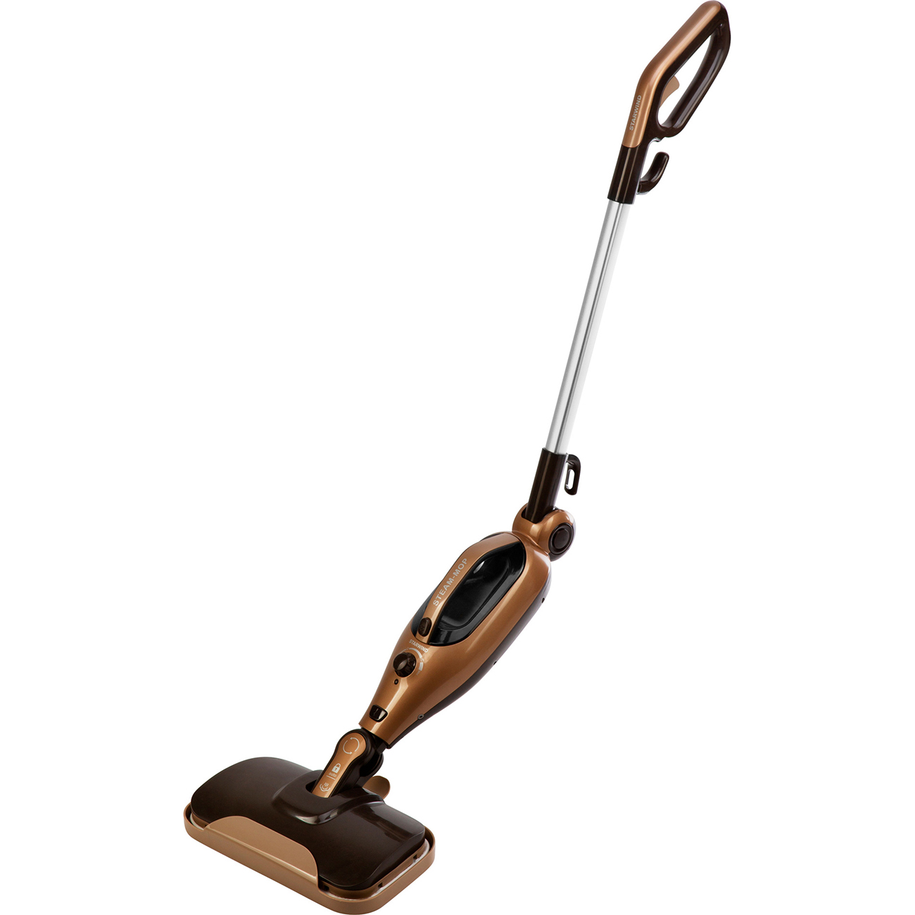 Пароочиститель Starwind SSM5575 1500Вт золотистый/темно-серый