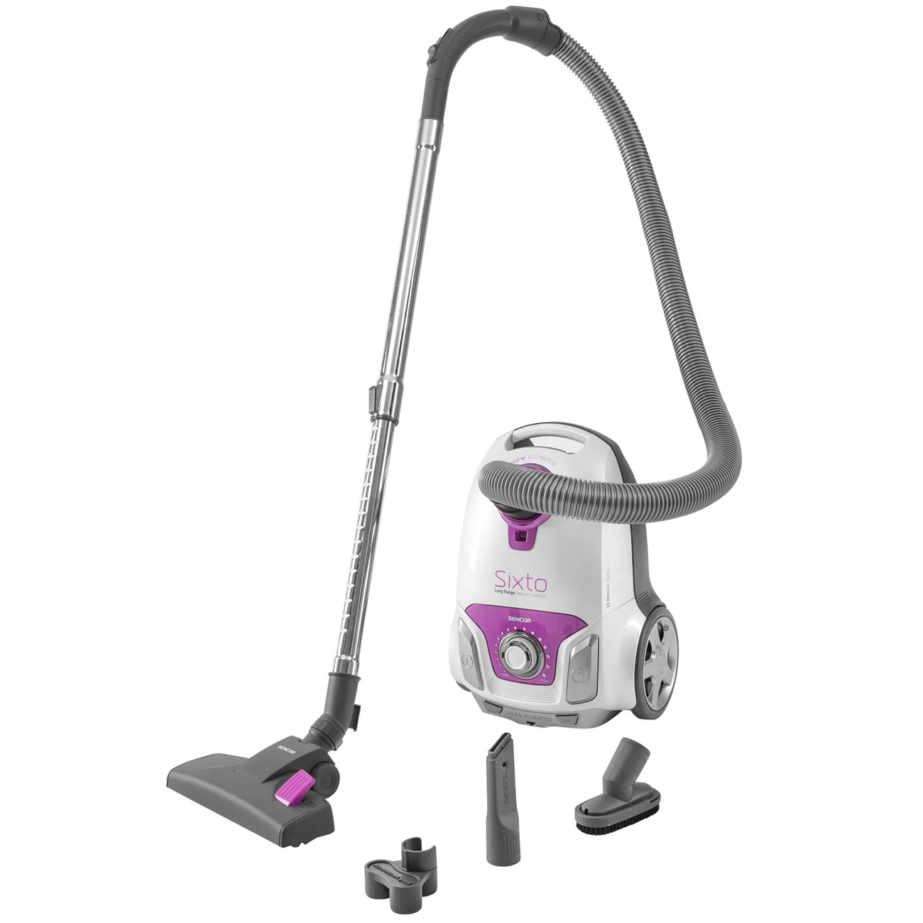 Пылесос с пылесборником Sencor SVC 682VT