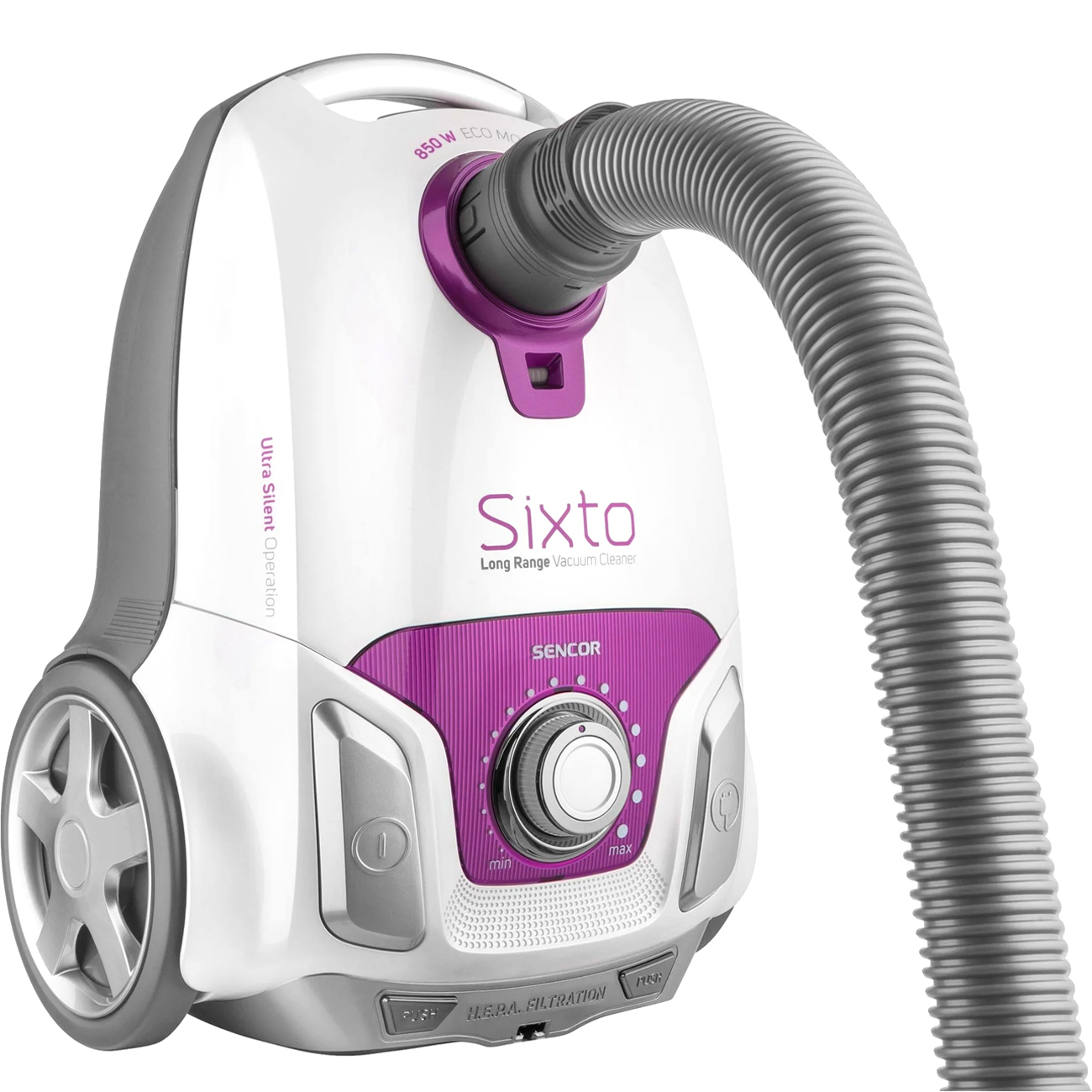 Пылесос с пылесборником Sencor SVC 682VT