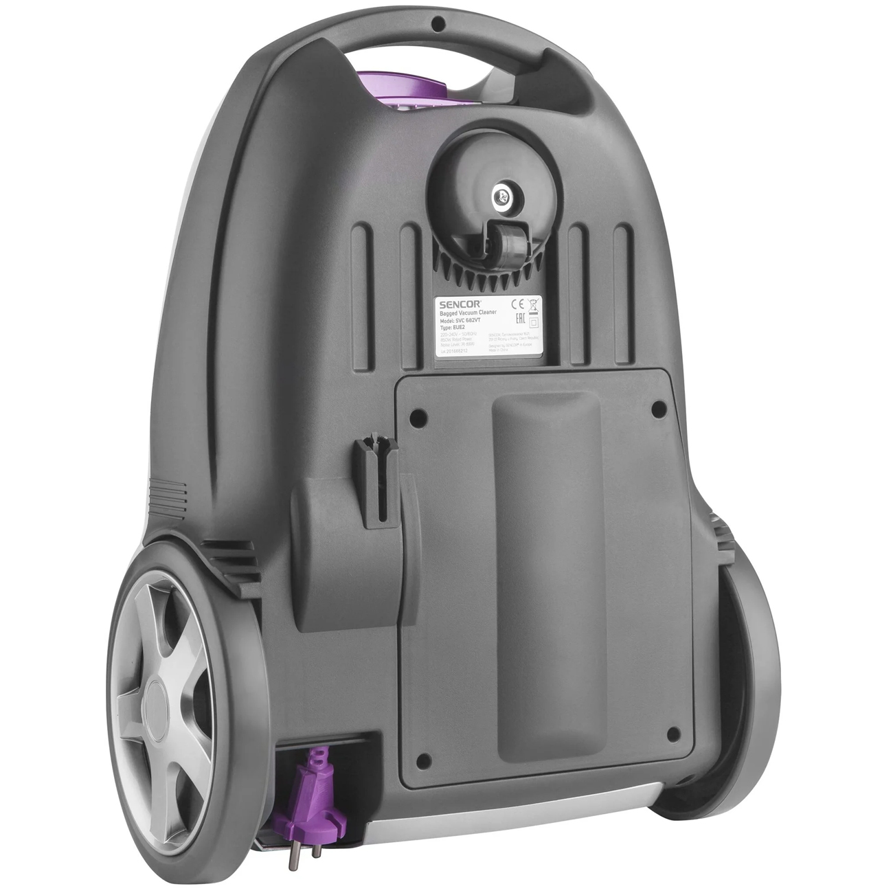 Пылесос с пылесборником Sencor SVC 682VT