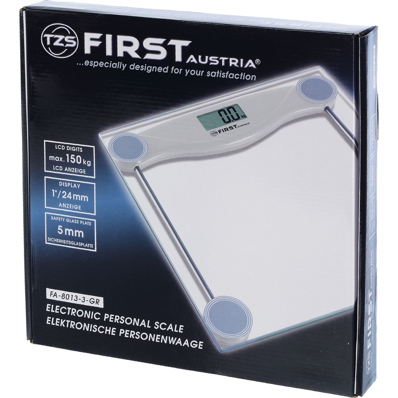 Весы напольные FIRST 8013-3-GR