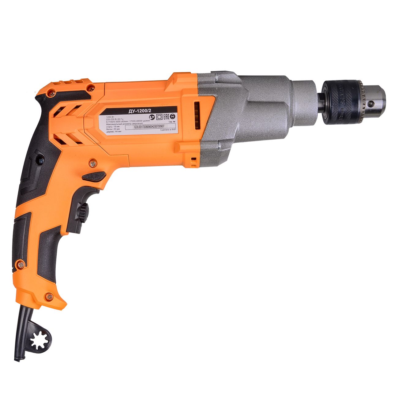 Дрель ударная Вихрь ДУ-1200/2 (72/8/9)
