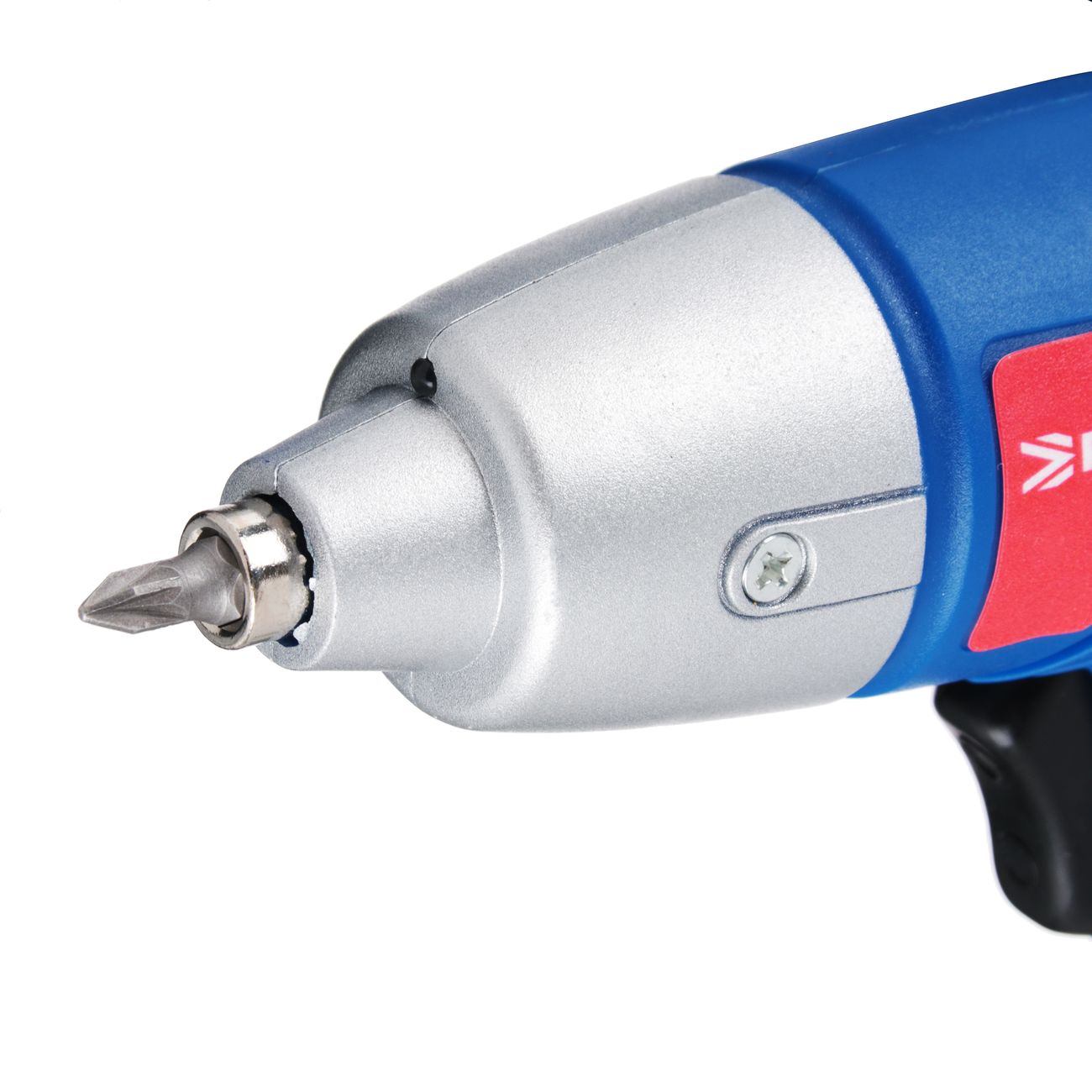 Набор РОКОТ "Умелец": Отвертка аккумуляторная 3,6 В с набором инструмента, 38 предметов (693-019)