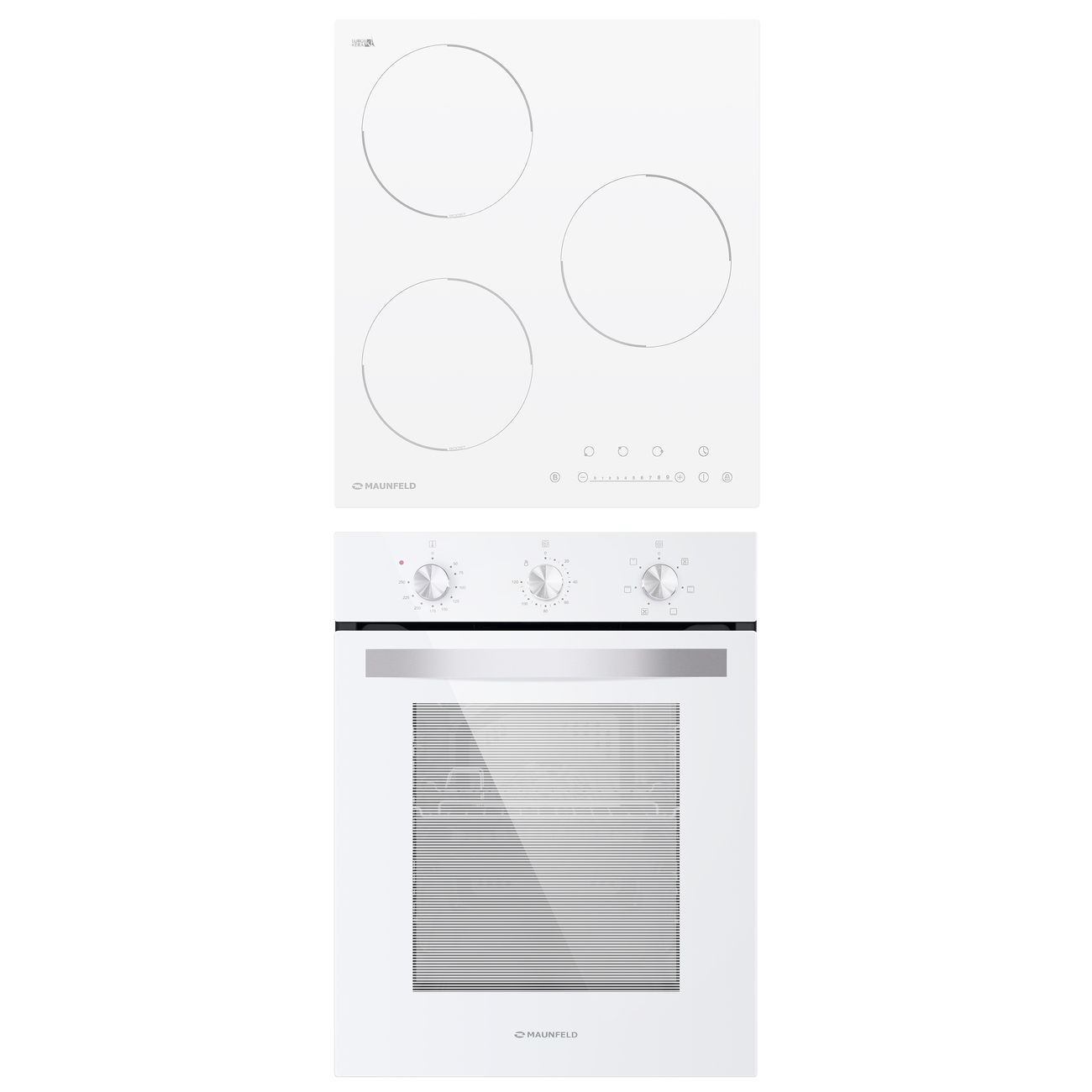 Комплект встраиваемой техники Maunfeld Vienna EOEC516W/EVI.453-WH