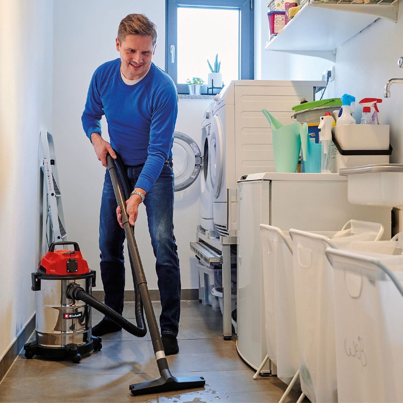 Пылесос строительный Einhell TC-VC 1820 SA