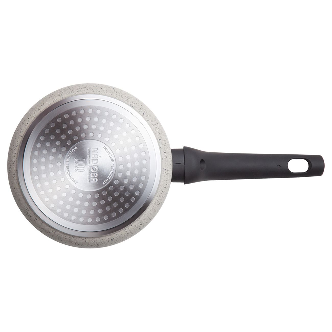 Ковш Nadoba Marmia 16см/1,5л, с крышкой (728314)