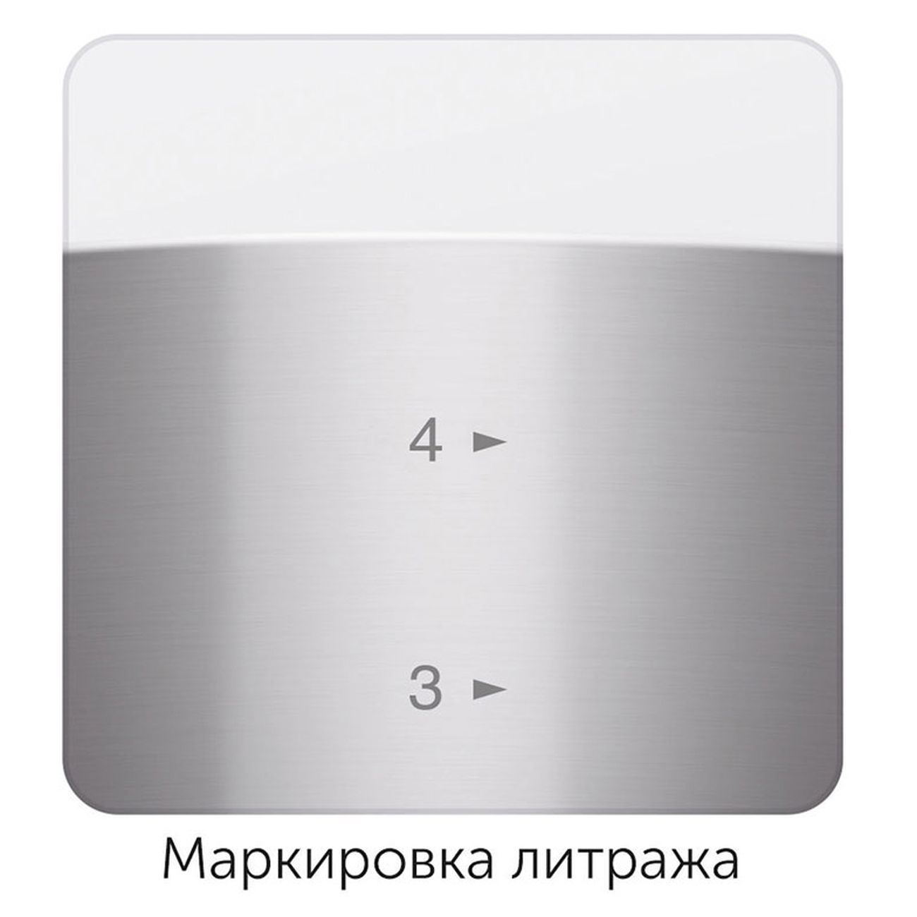 Кастрюля Nadoba Dona 24см/5,8л, с крышкой (726111)