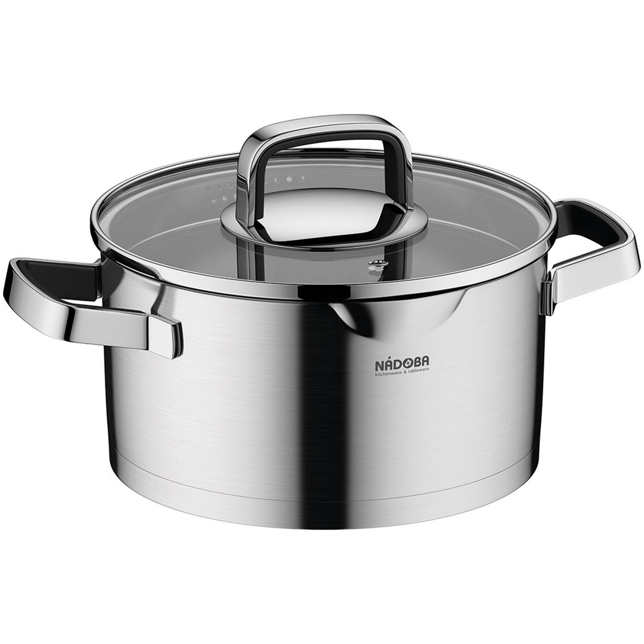 Кастрюля Nadoba Dona 20см/3,3л, с крышкой (726112)