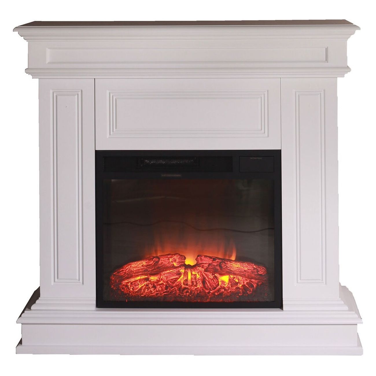 Камин электрический Inter Flame Полярис белый с очагом Foton 23