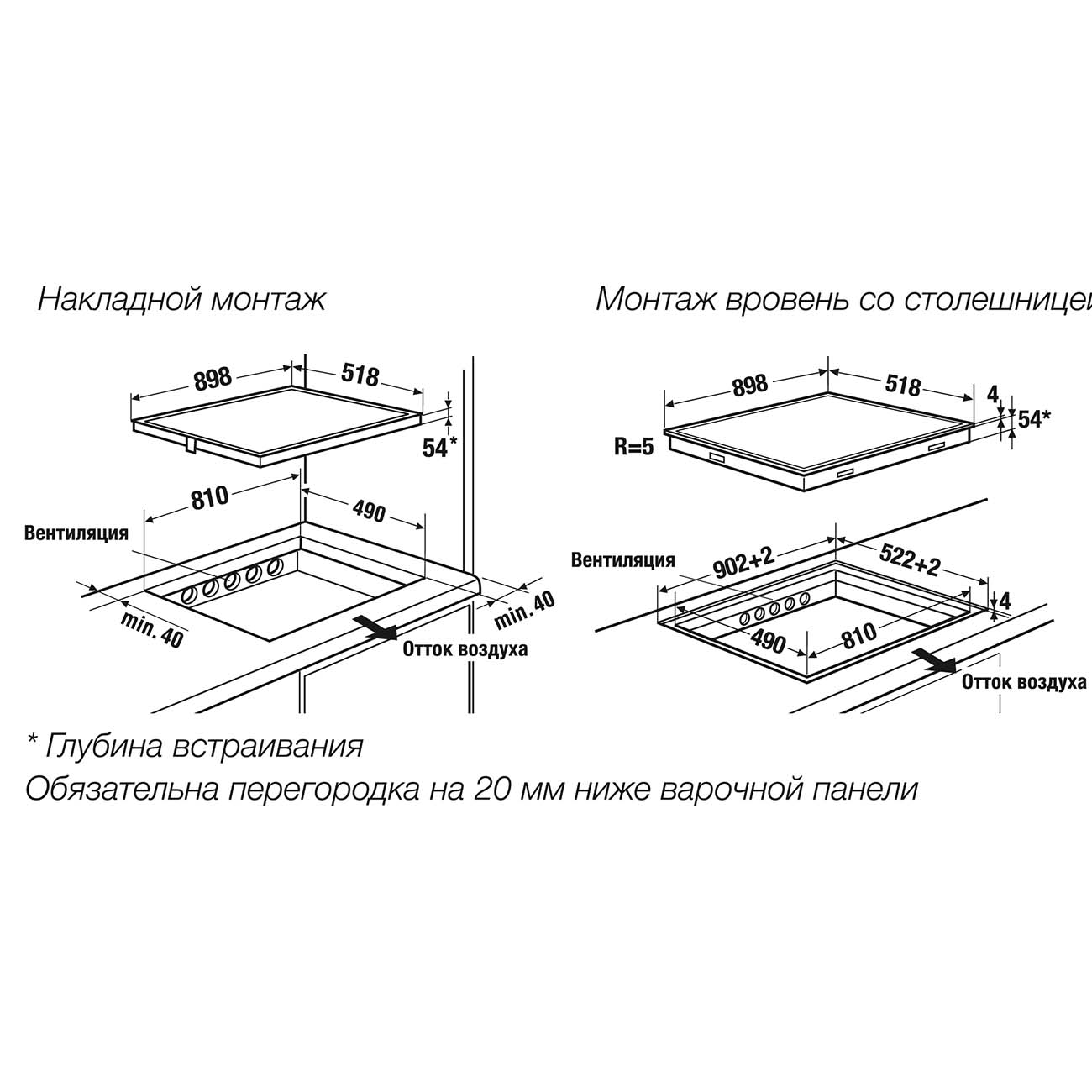 Встраиваемая индукционная панель независимая Kuppersbusch KI 9330.0 SR