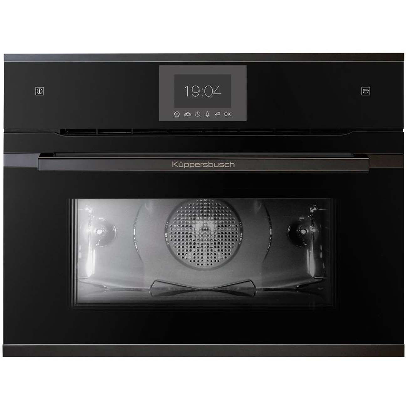 Компактный духовой шкаф Kuppersbusch CBD 6550.0 S2 Black Chrome
