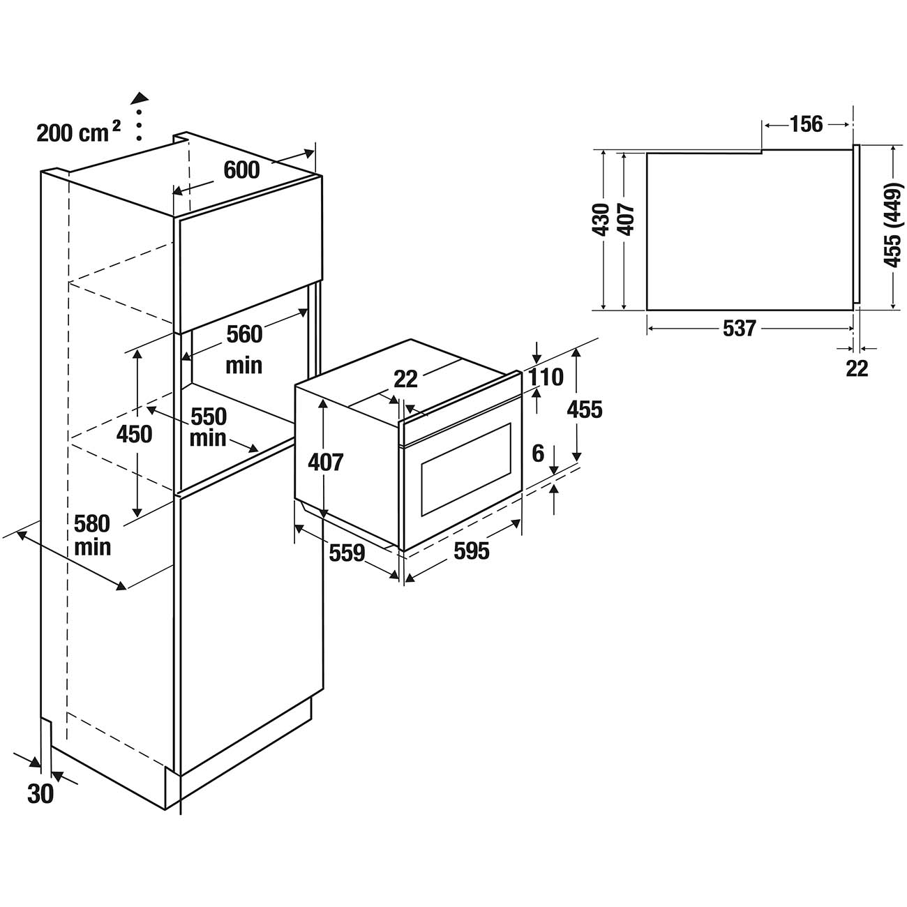 Компактный духовой шкаф Kuppersbusch CBD 6550.0 W5 Black Velvet