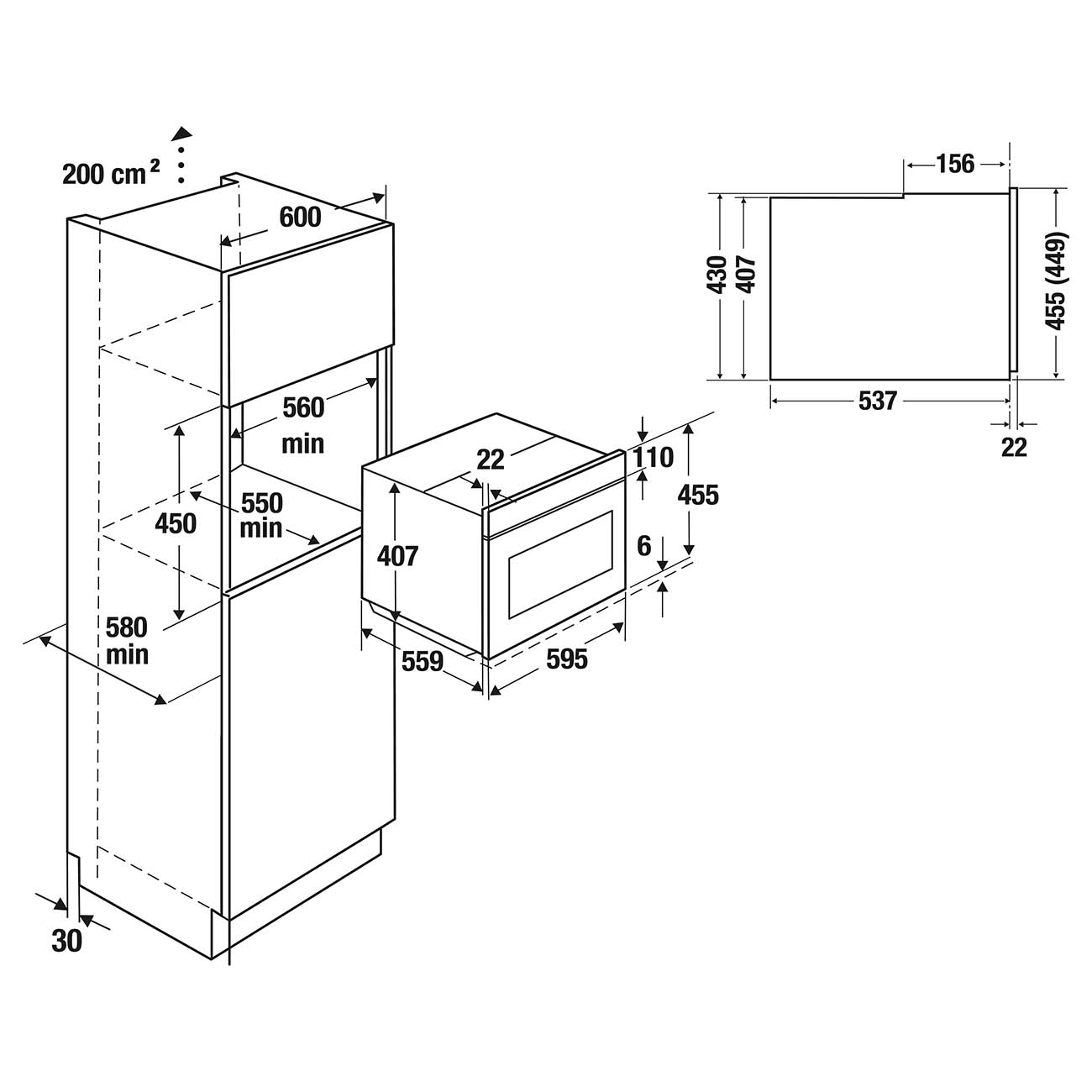 Компактный духовой шкаф Kuppersbusch CBP 6550.0 W7 Copper