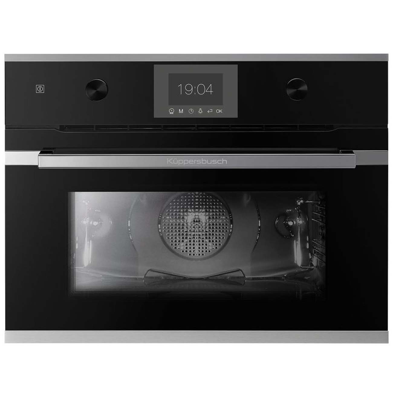 Компактный духовой шкаф Kuppersbusch CB 6350.0 S3 Silver Chrome
