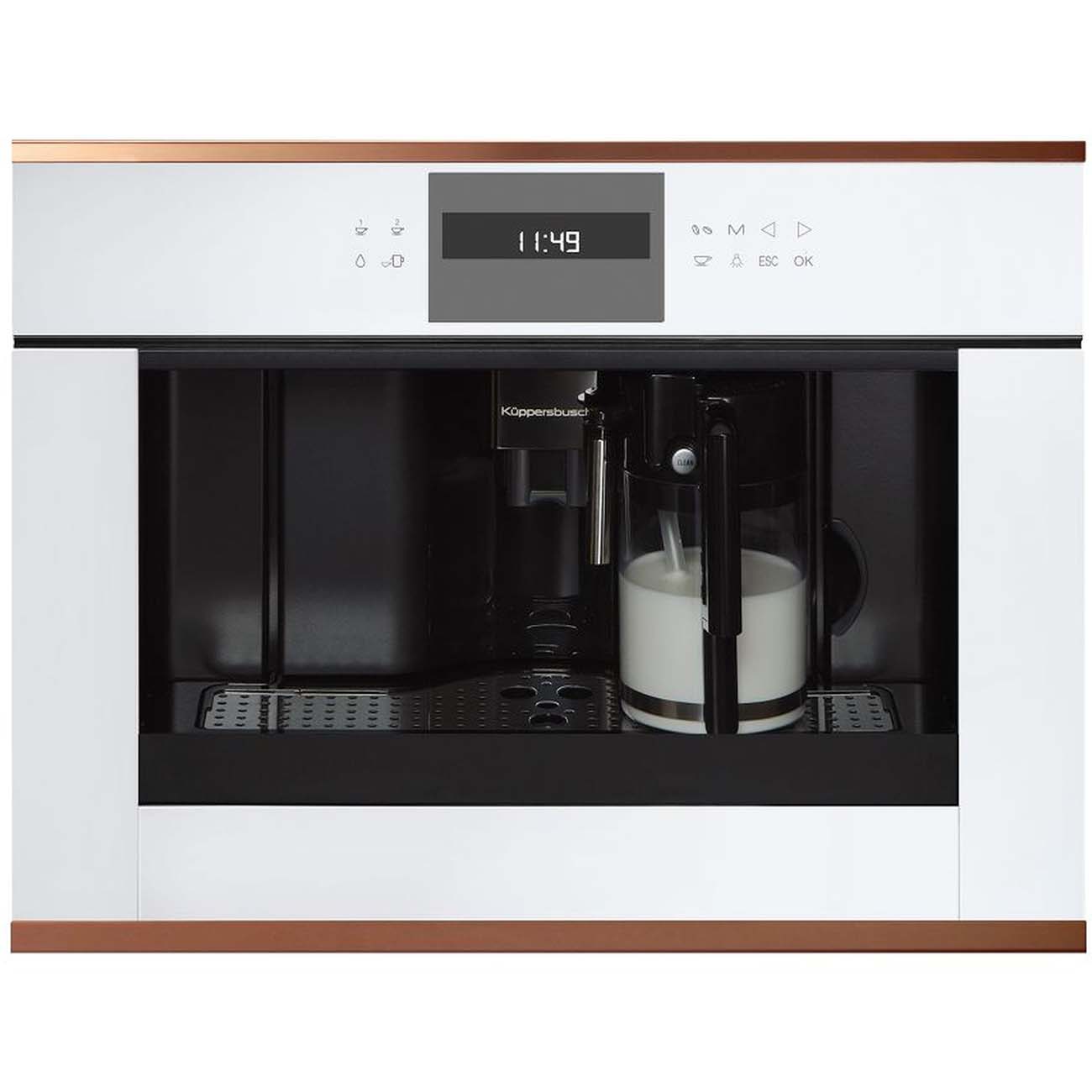 Встраиваемая кофемашина Kuppersbusch CKV 6550.0 W7 Copper