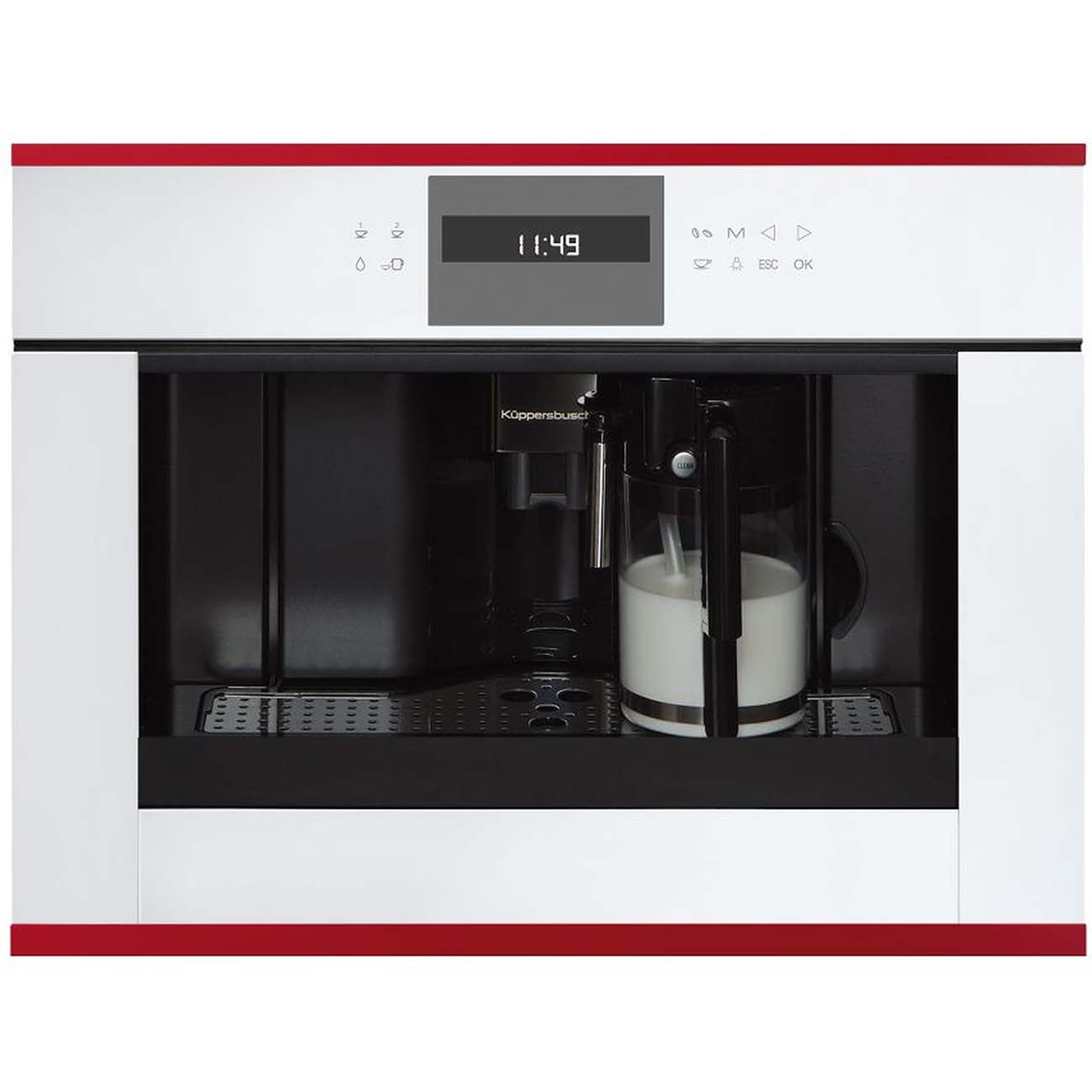 Встраиваемая кофемашина Kuppersbusch CKV 6550.0 W8 Hot Chili
