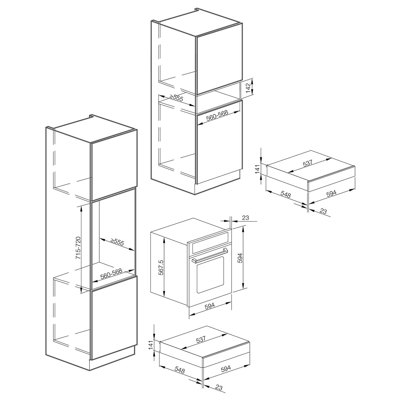 Встраиваемый подогреватель для посуды Graude WS 14.0 S