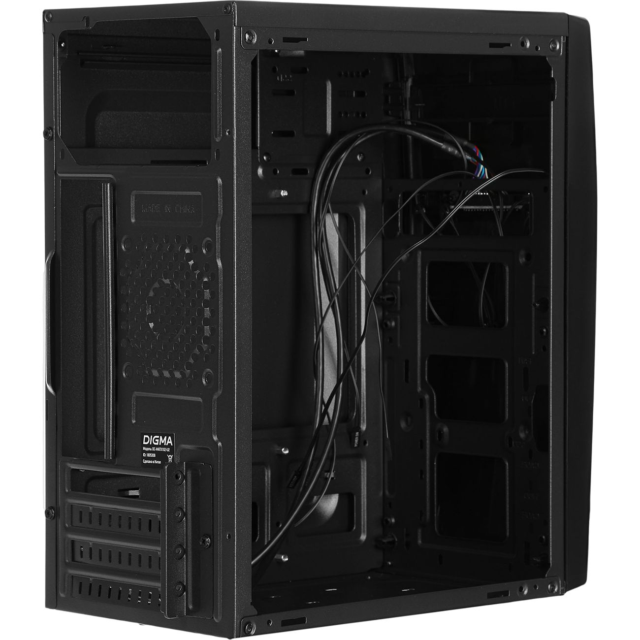 Корпус для компьютера Digma DC-MATX102-U2