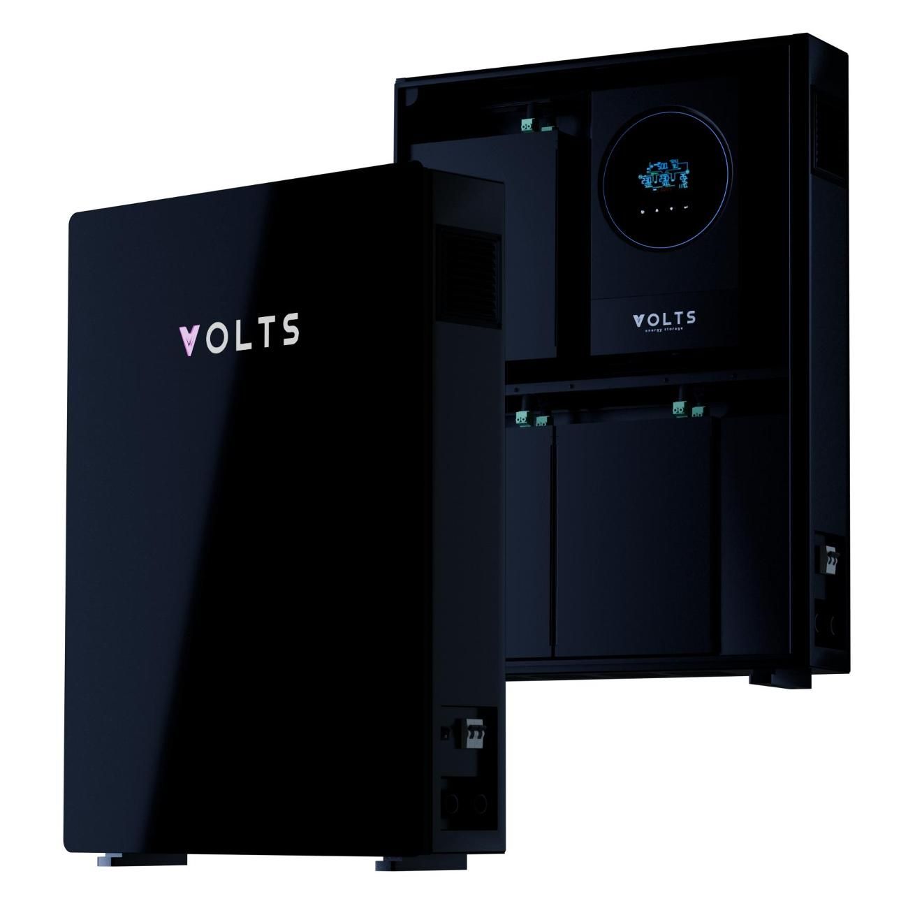 Накопитель электроэнергии VOLTS ОПТИМА 4кВтч Black