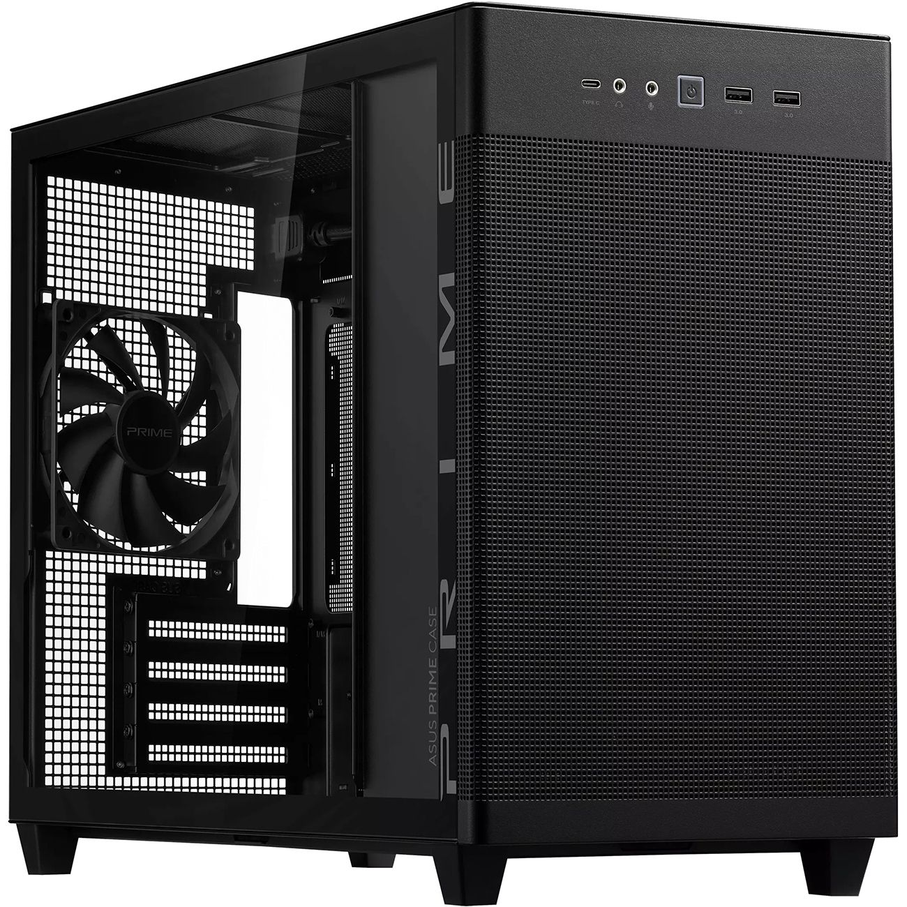 Корпус для компьютера ASUS Prime AP201 Black MiniTower (90DC00G0-B39010)