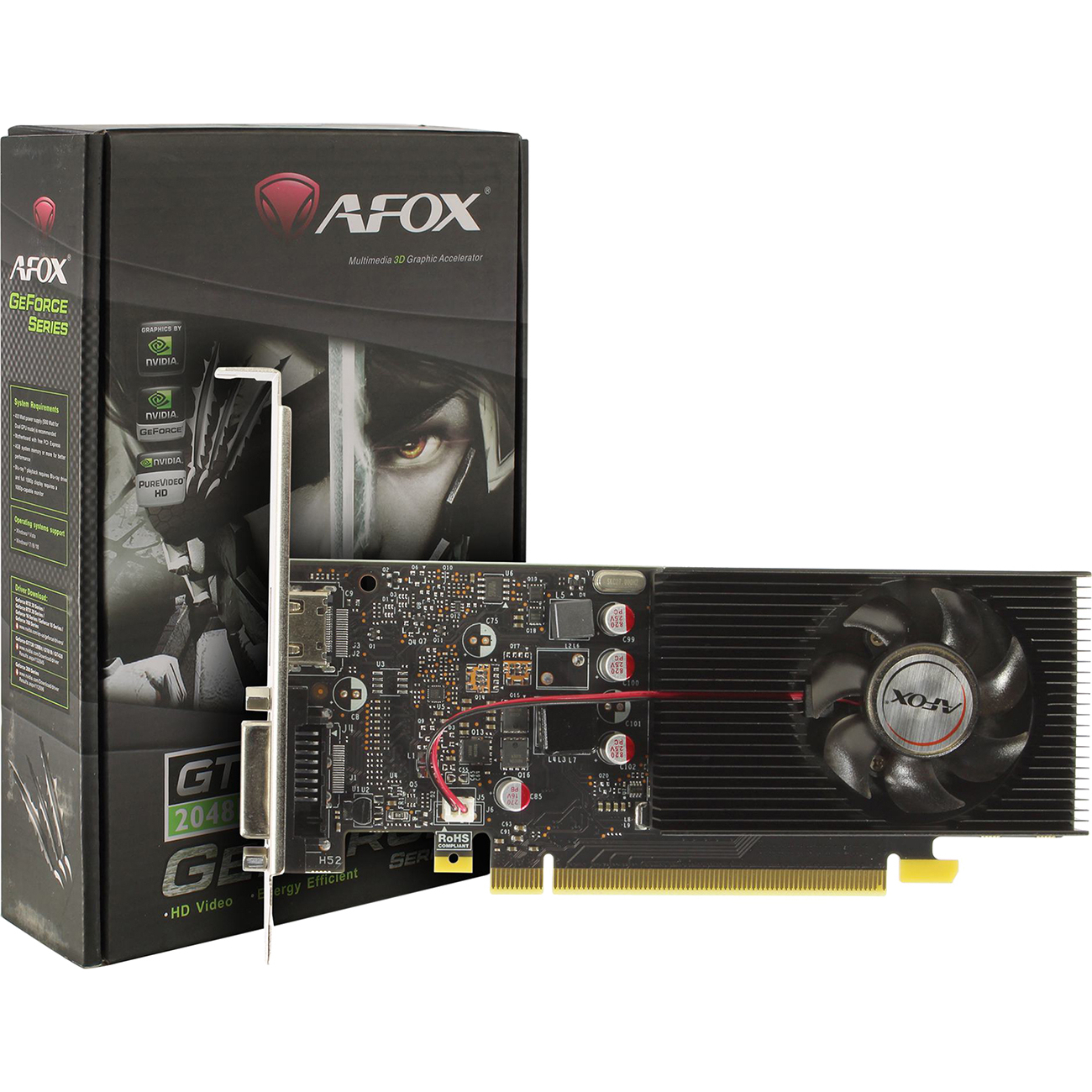 Видеокарта AFOX GeForce GT1030 AF1030-2048D5L7 (AF1030-2048D5L7)
