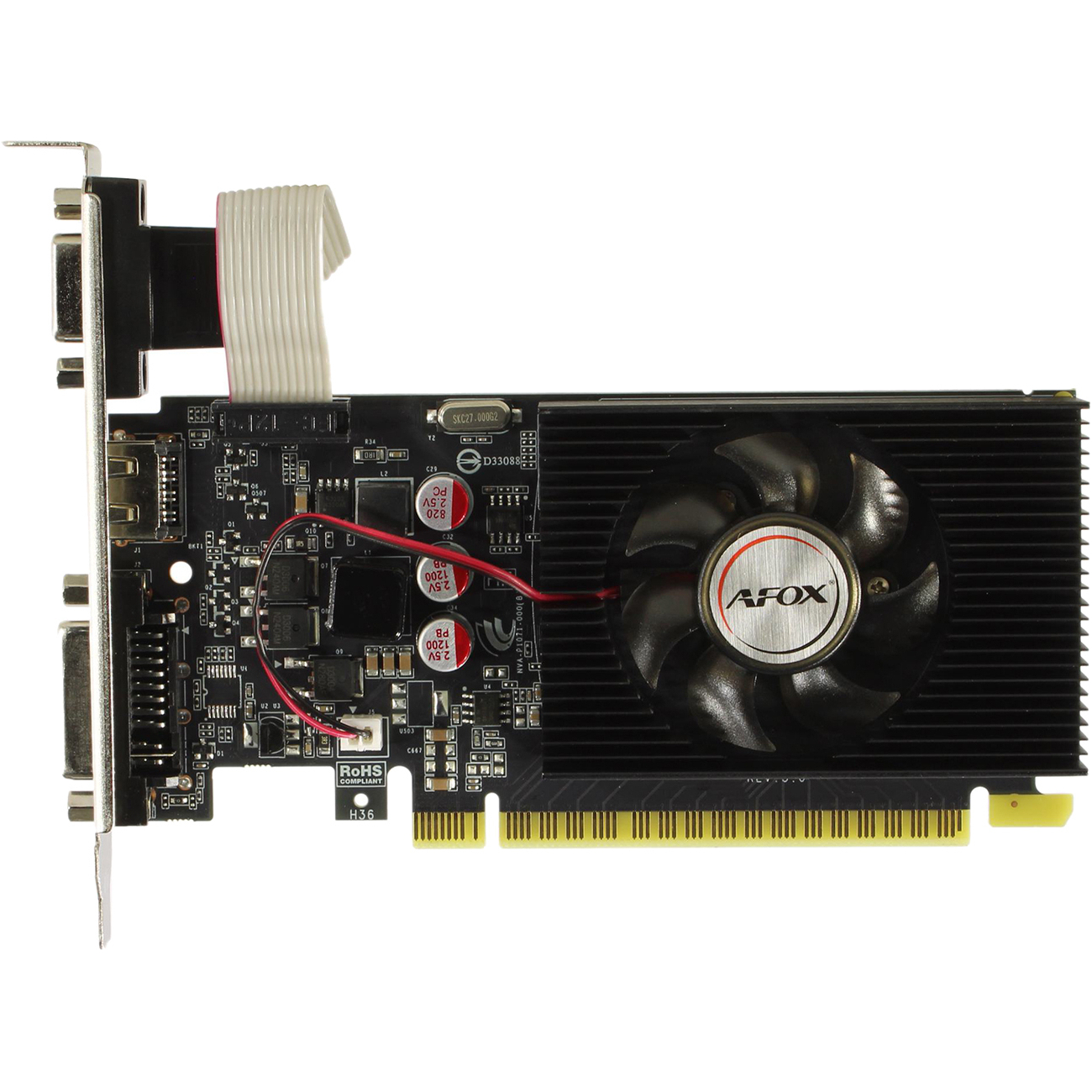 Видеокарта AFOX GT610 2GB LP (AF610-2048D3L7-V6)