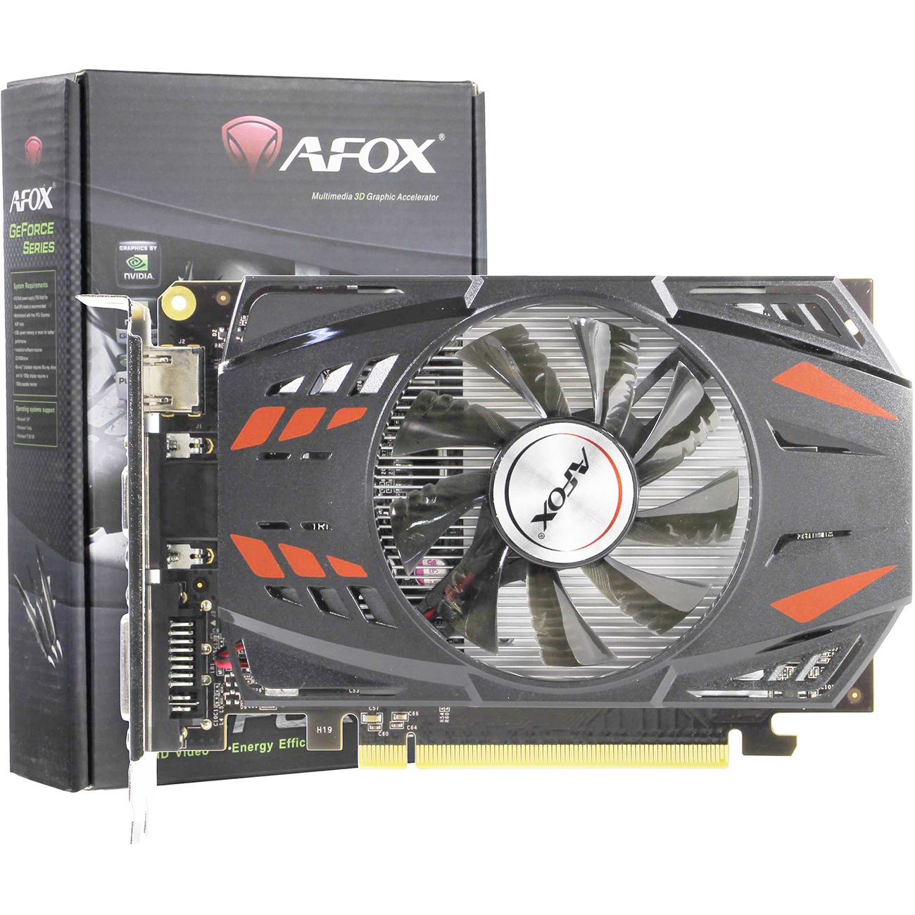 Видеокарта AFOX GT730 4GB (AF730-4096D5H5)