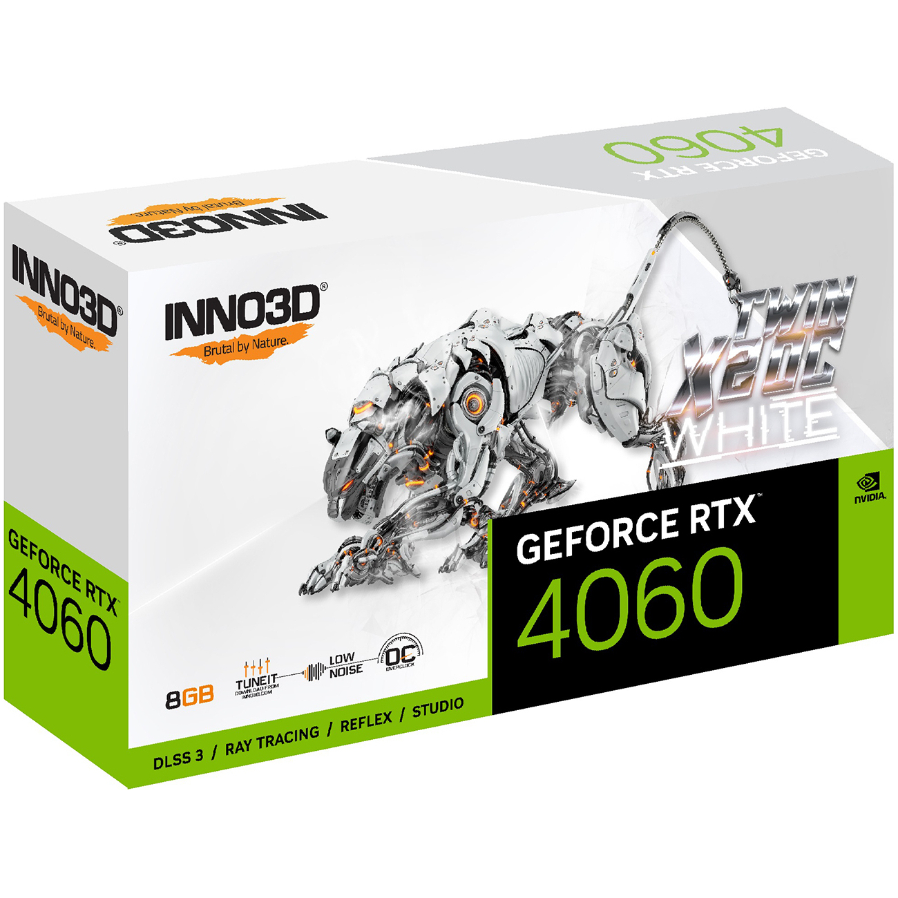 Видеокарта INNO3D RTX4060 8GB (N40602-08D6X-173051W)