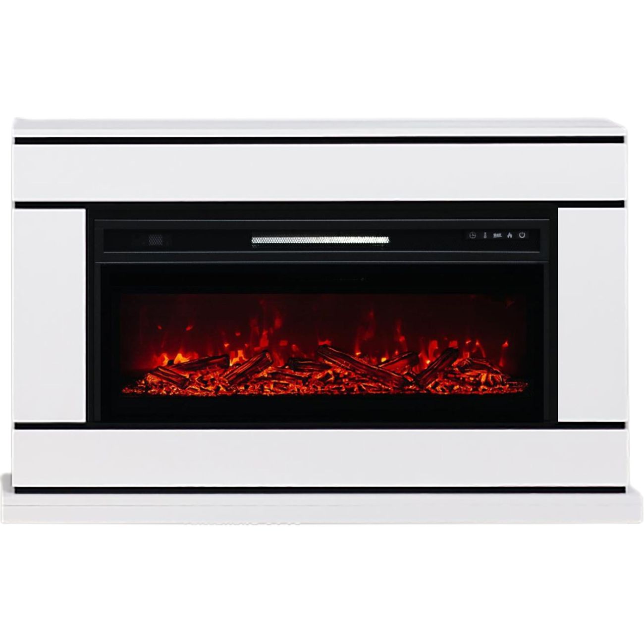 Камин электрический ELEKAM Bertino Pulsar 40 White черный