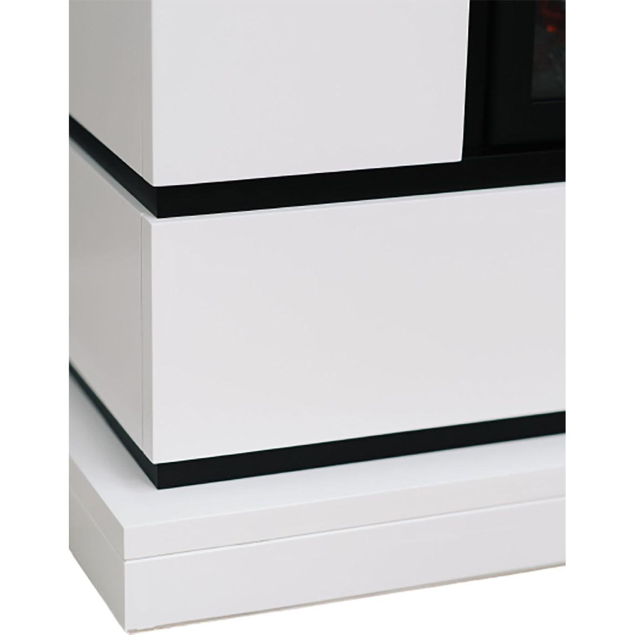 Камин электрический ELEKAM Bertino Pulsar 40 White черный