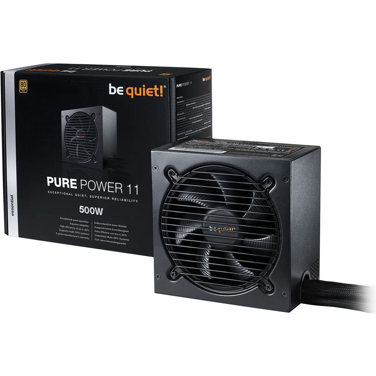 Блок питания be quiet! PURE POWER 11 500W фото