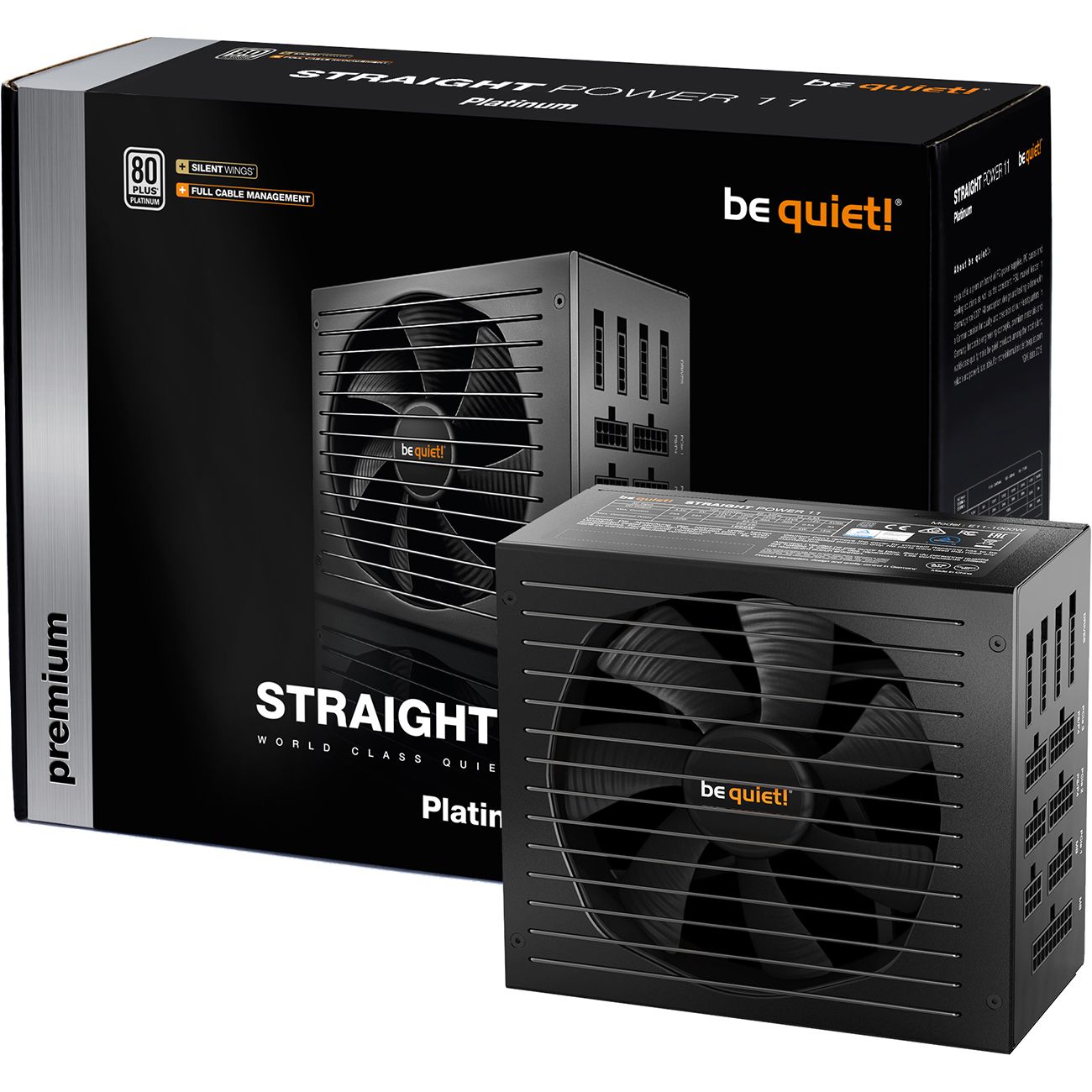 Блок питания be quiet! STRAIGHT POWER 11 PLATINUM 850W фото