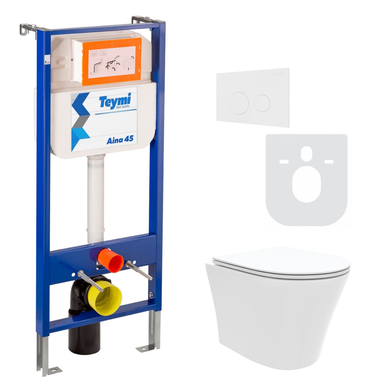 Унитаз Teymi T70034/T40802/T70019WM