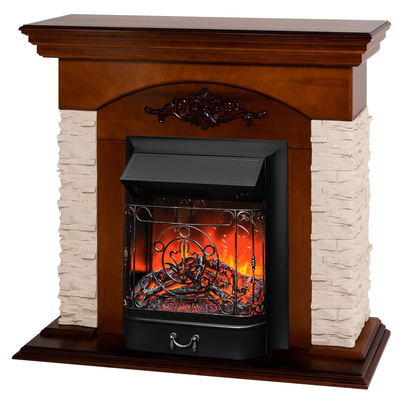 Камин электрический RealFlame Neapolis STD/EUG NT+MAJESTIC-S BL