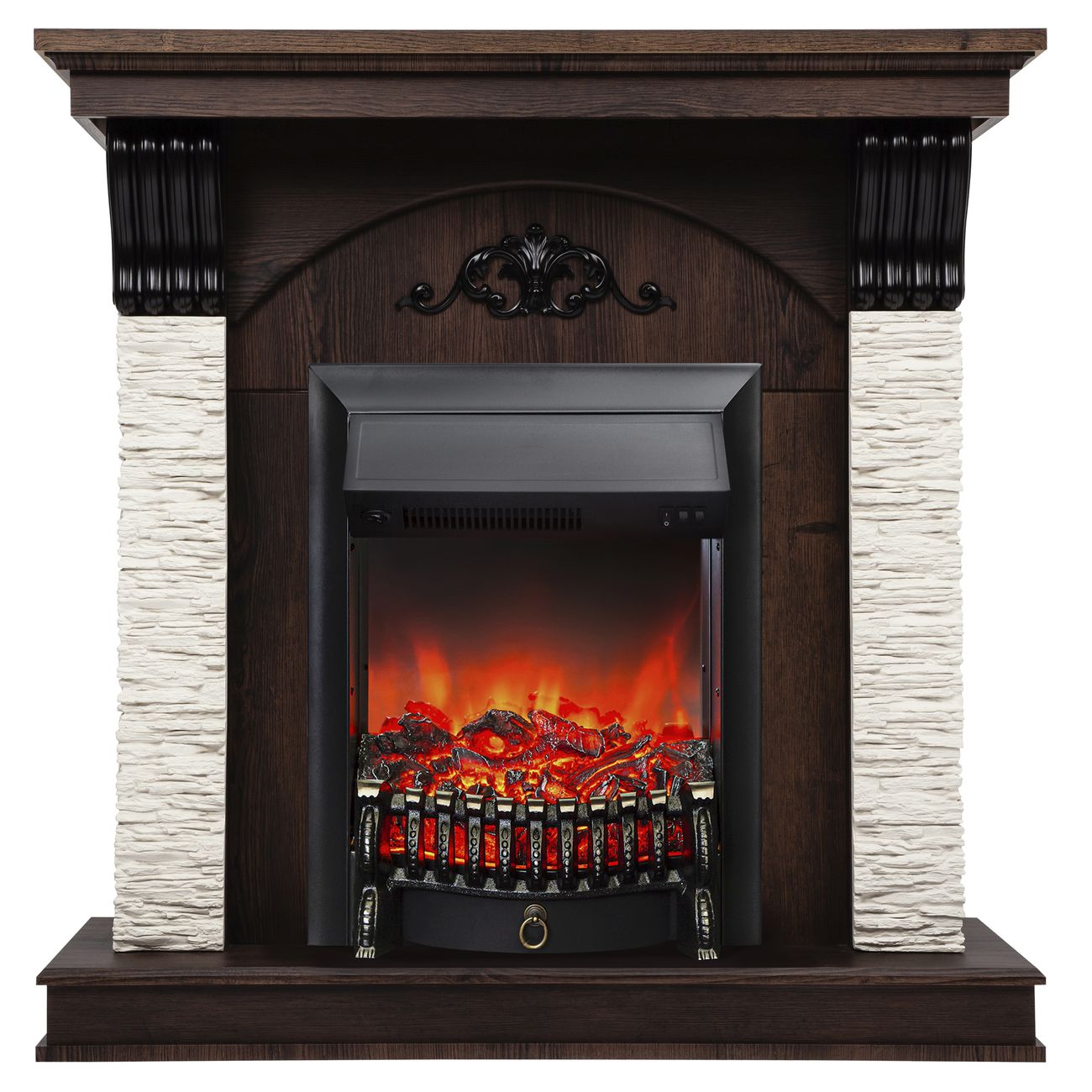 Камин электрический RealFlame Corfino STD/EUG NT+FOBOS-S BL