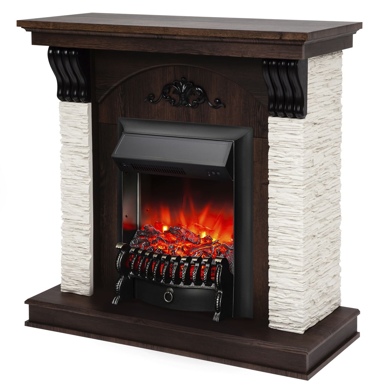 Камин электрический RealFlame Corfino STD/EUG NT+FOBOS-S BL