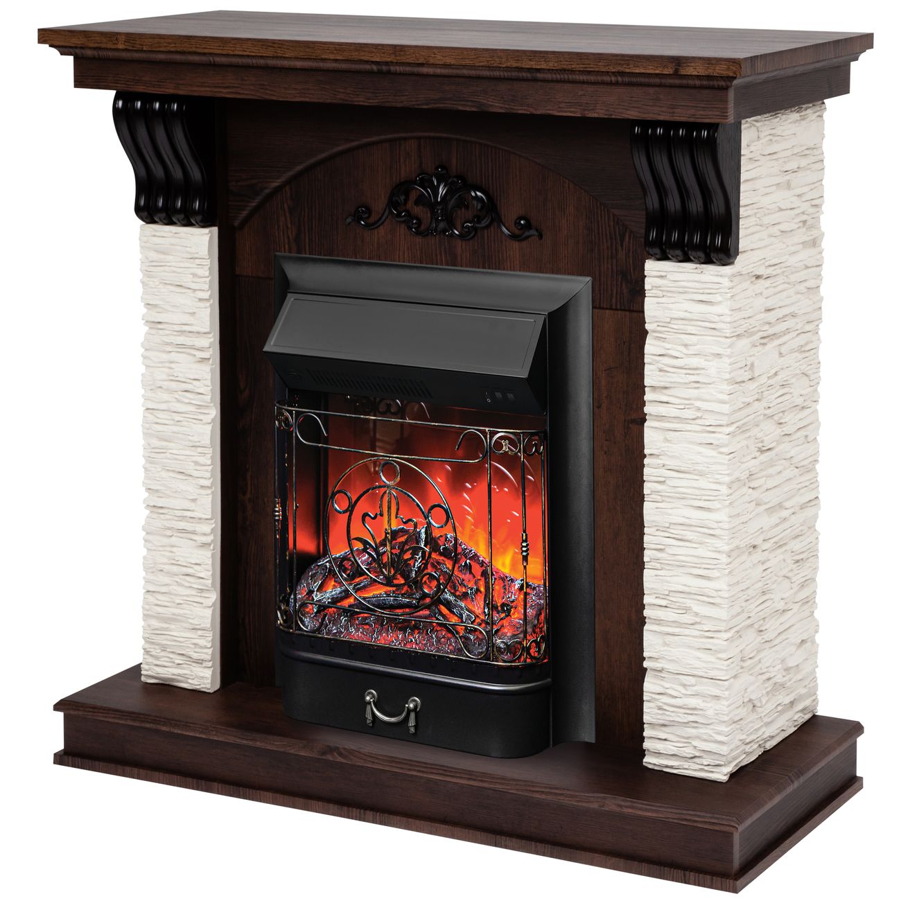 Камин электрический RealFlame Corfino STD/EUG NT+MAJESTIC-S BL