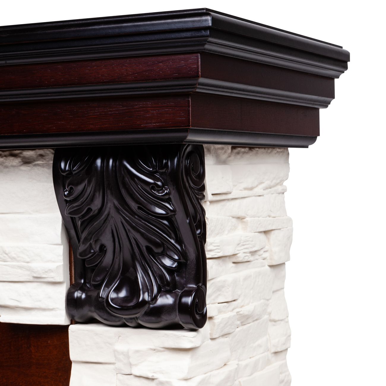 Камин электрический RealFlame Dublin LUX STD/EUG/24 AO +MAJESTIC-S BL