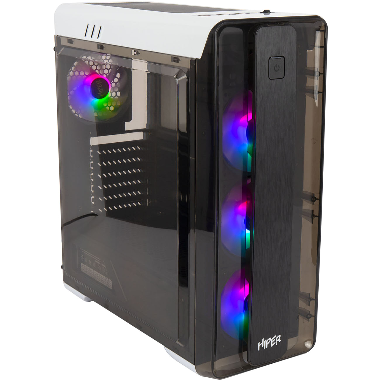 Корпус для компьютера HIPER M11 FRGB-WT